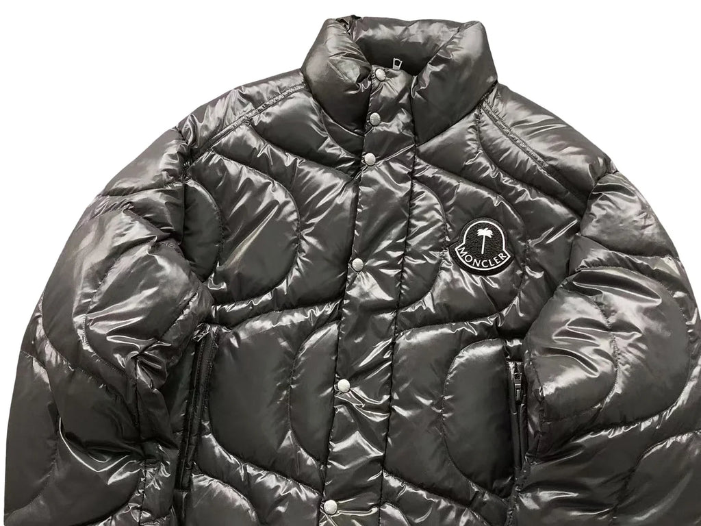 Moncler x Palm Angels Haunani Down Jacket — Grey