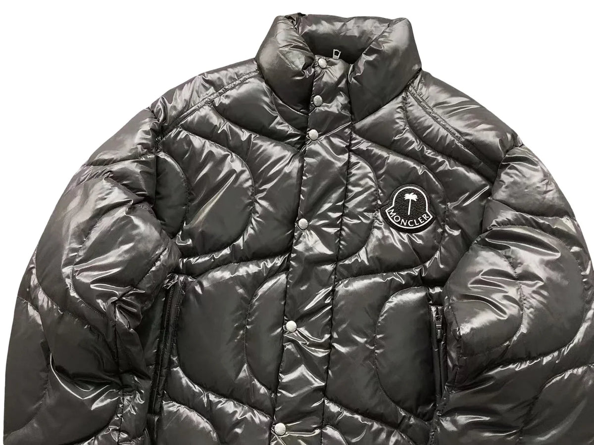 Moncler x Palm Angels Haunani Down Jacket — Grey