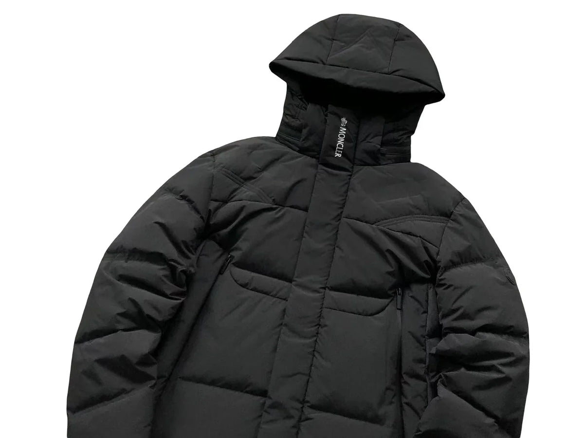 Moncler Technical Down Jacket — Black