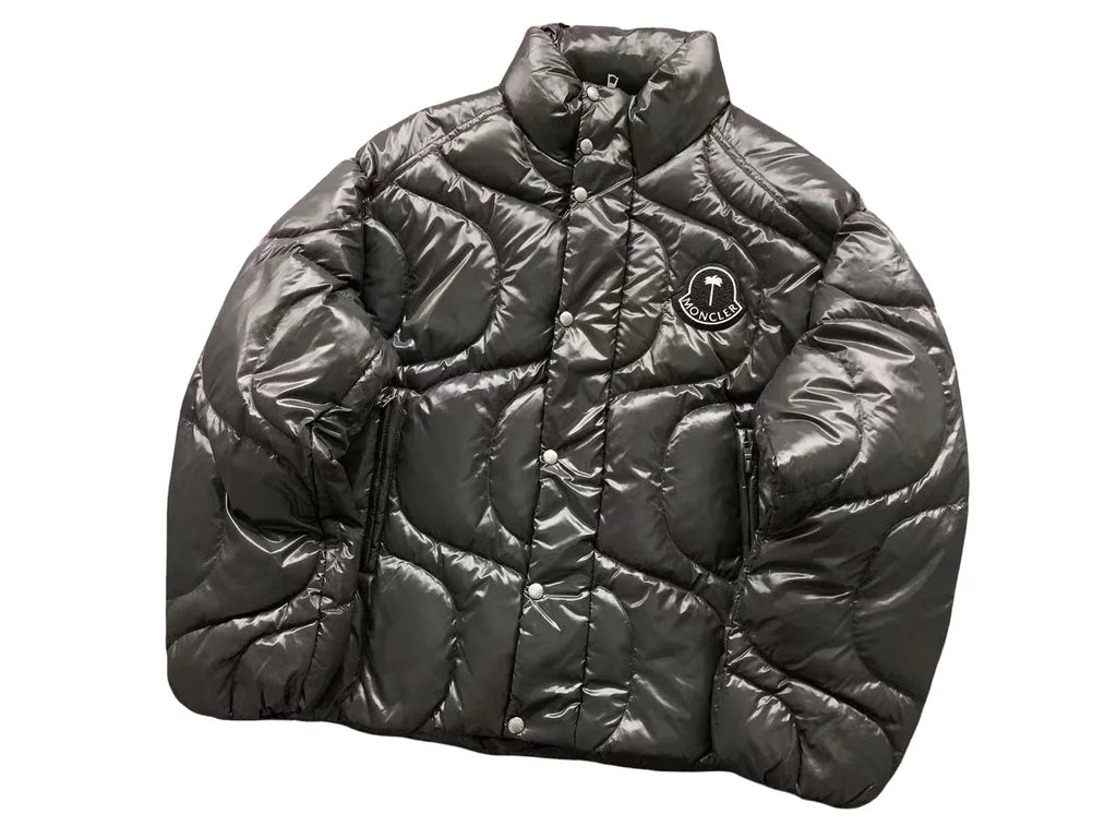 Moncler x Palm Angels Haunani Down Jacket — Grey
