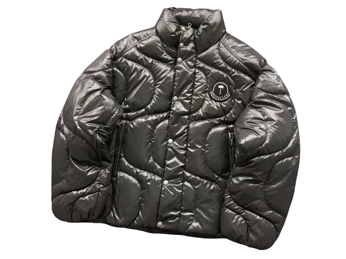 Moncler x Palm Angels Haunani Down Jacket — Grey