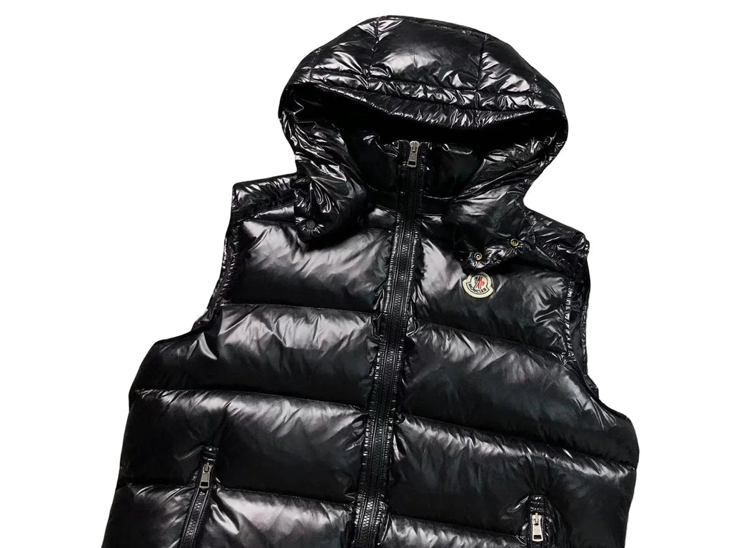 Moncler Bormes Gilet — Black