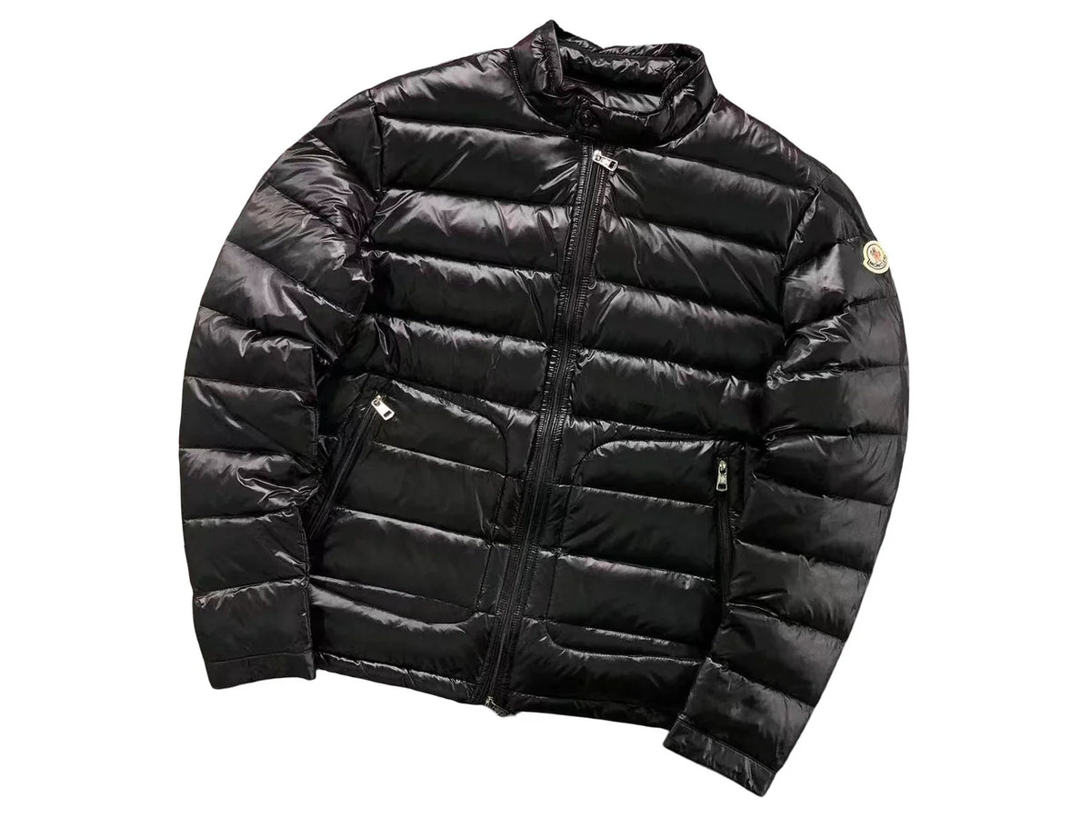 Moncler Acorus Puffer Jacket — Black