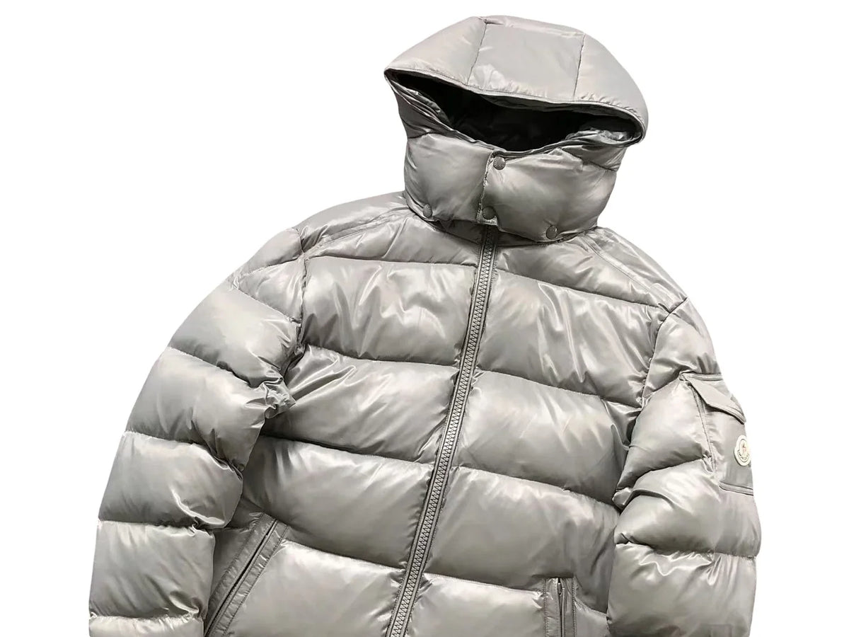 Moncler Maya Down Jacket — Grey