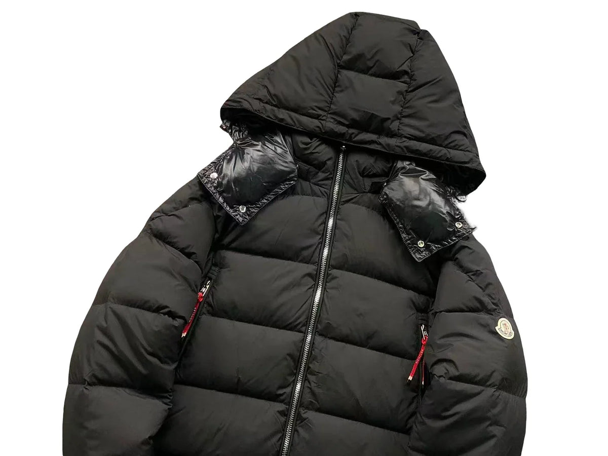 Moncler Poirier Down Jacket — Black