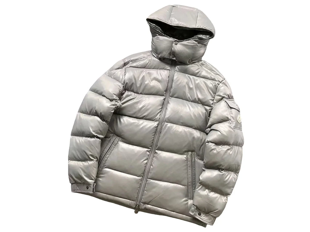 Moncler Maya Down Jacket — Grey