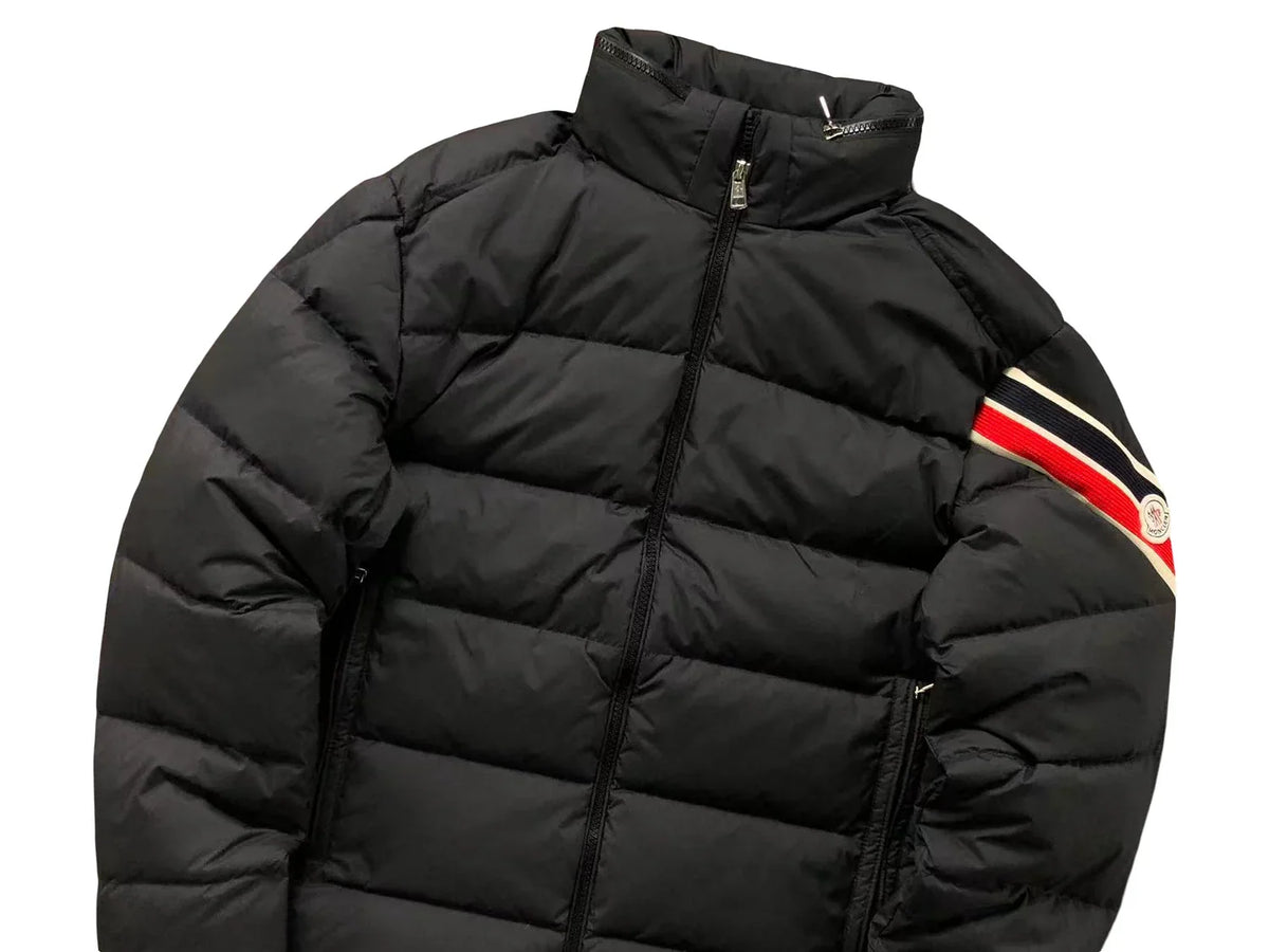 Moncler Solayan Down Jacket — Black