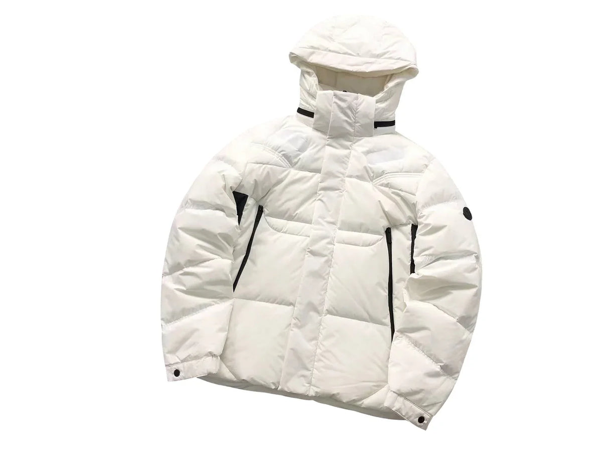 Moncler Technical Down Jacket — White