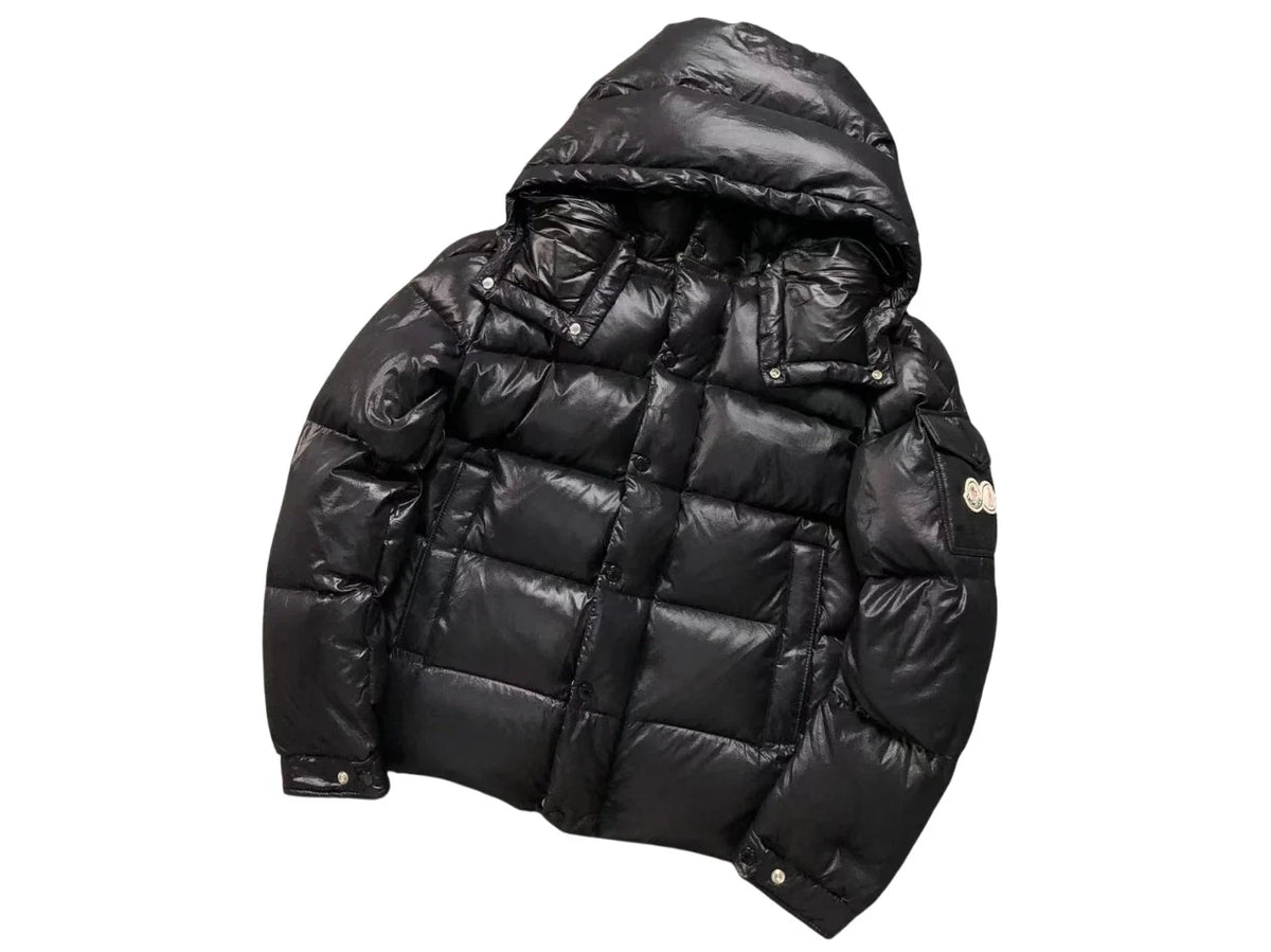 Moncler Maya 70th Anniversary Down Jacket — Black
