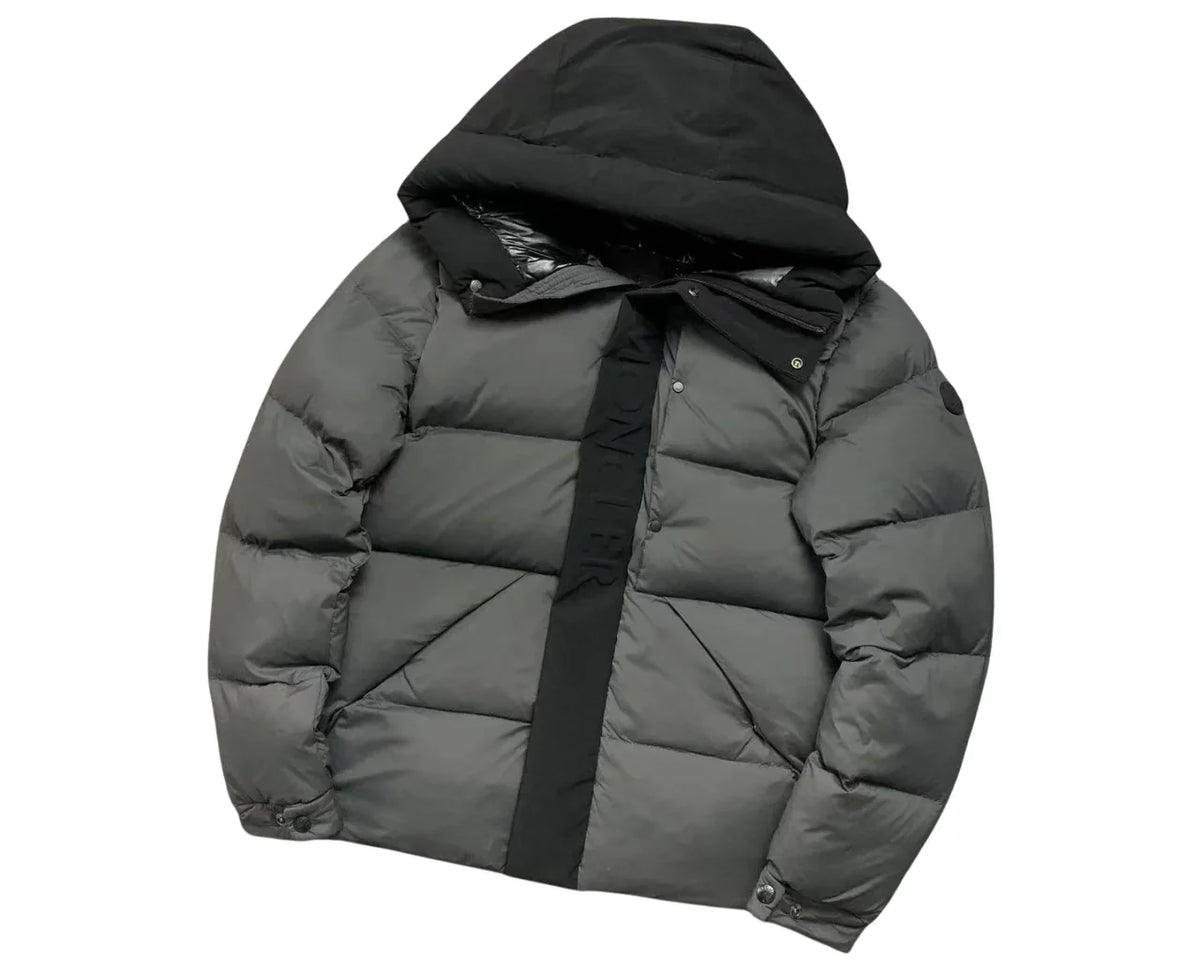 Moncler Madeira Down Jacket — Grey/Black