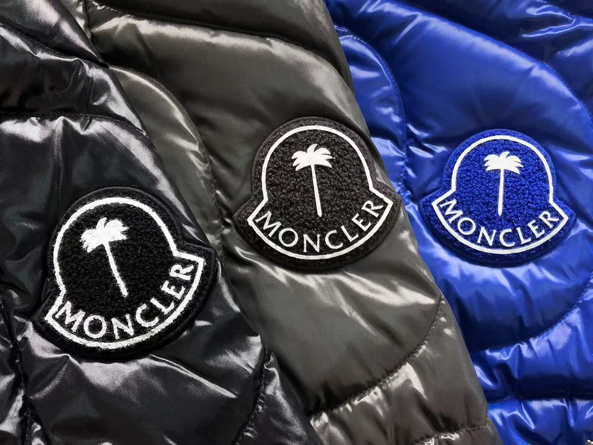 Moncler x Palm Angels Haunani Down Jacket — Grey