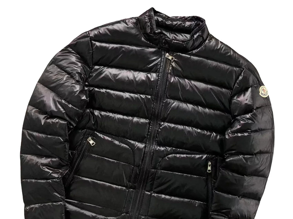 Moncler Acorus Puffer Jacket — Black