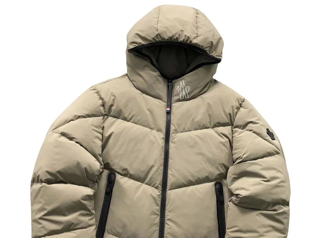 Moncler Arcesaz Down Jacket — Khaki