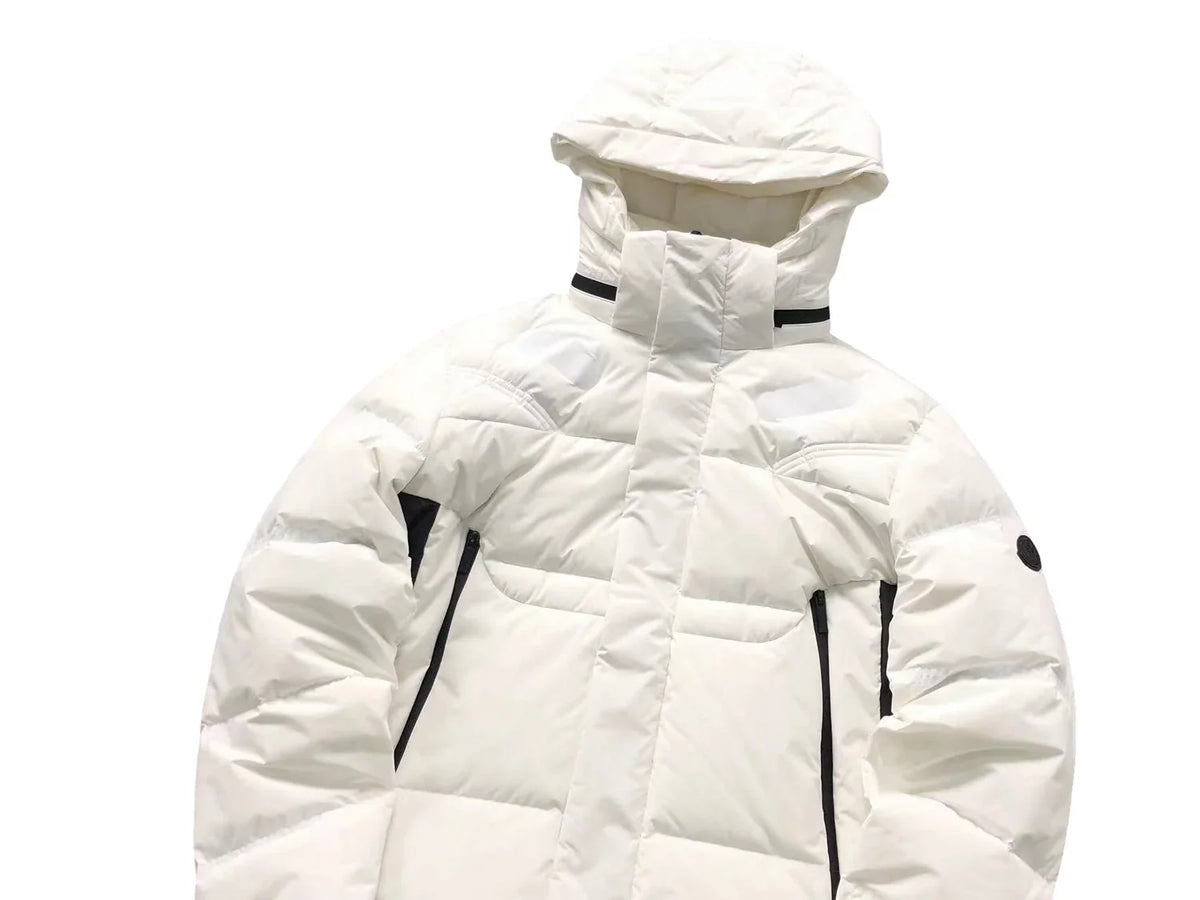 Moncler Technical Down Jacket — White