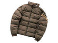 Moncler Solayan Down Jacket — Brown