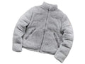Moncler Polignac Fleece Jacket — Lavender Grey