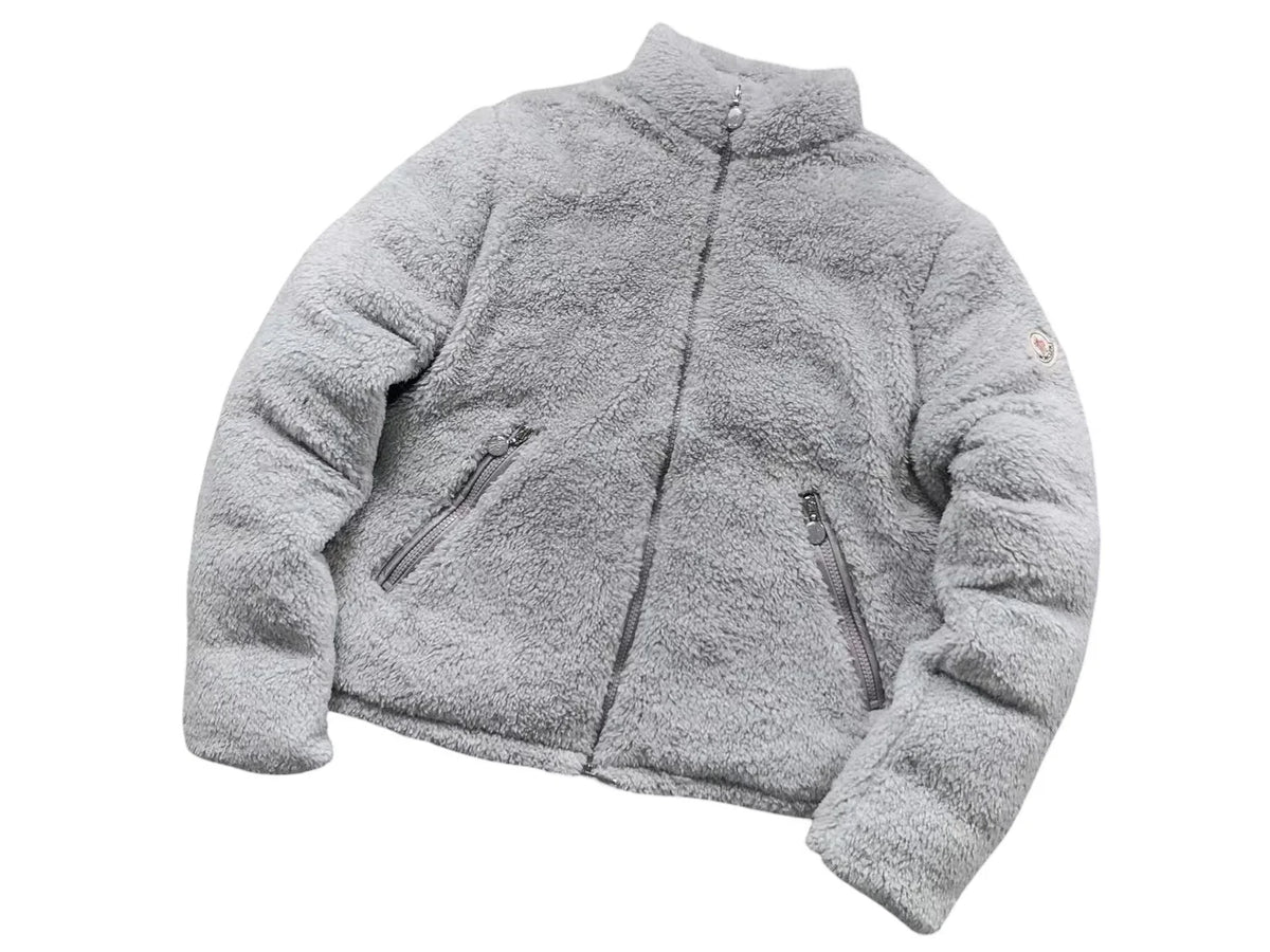 Moncler Polignac Fleece Jacket — Lavender Grey