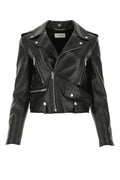 Saint Laurent Nappa Leather Jacket — Black