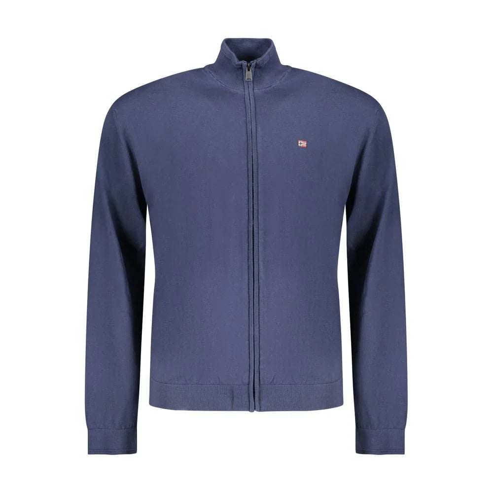 Napapijri Cotton Cardigan — Blue