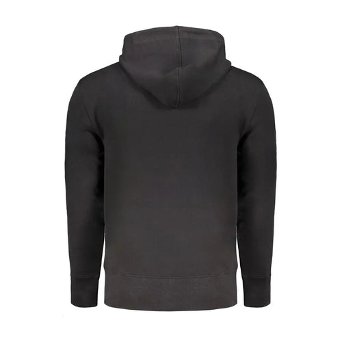 Calvin Klein Logo Zip Hoodie — Black