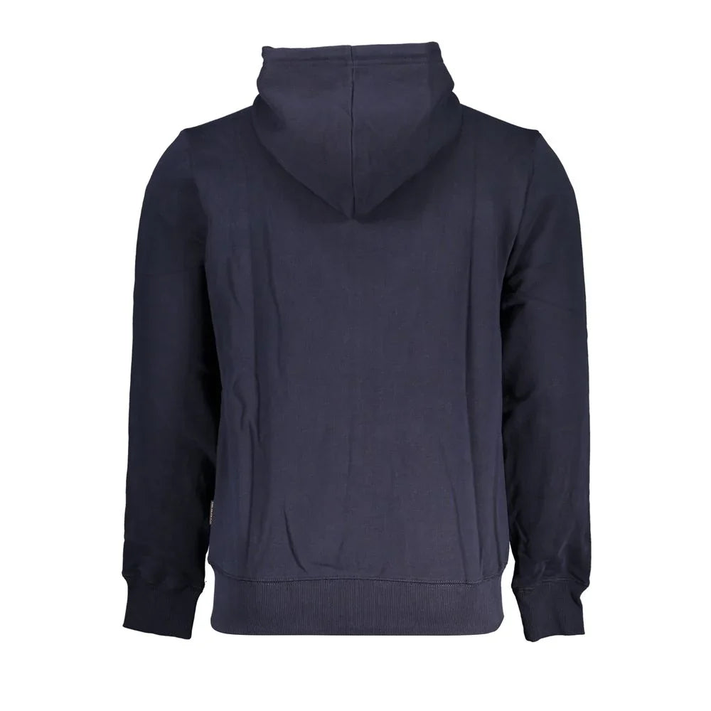 Napapijri Cotton Hooded Hoodie — Navy