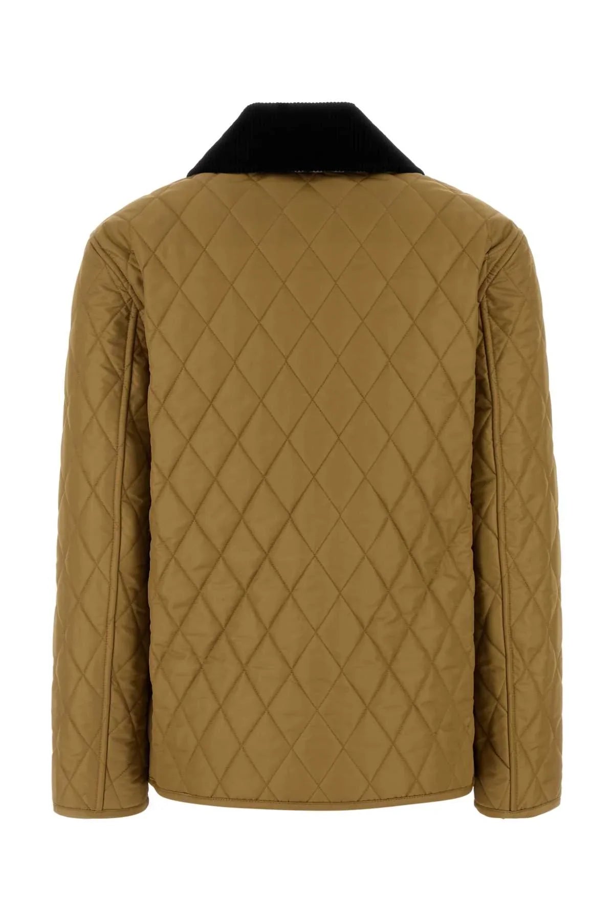 Burberry Quilted Nylon Jacket — Beige