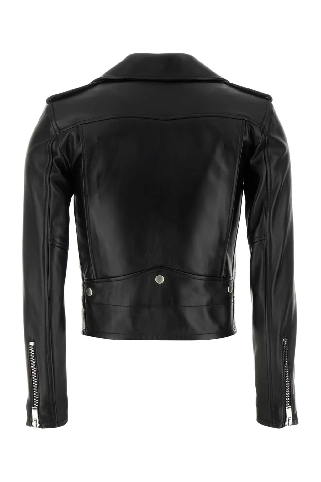 Saint Laurent Nappa Leather Jacket — Black