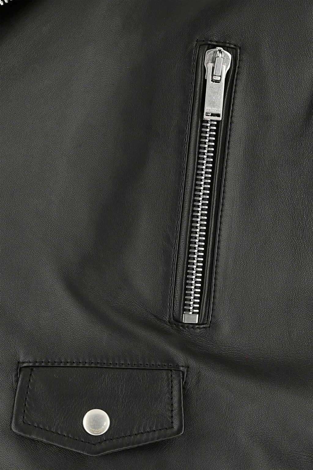 Saint Laurent Pelle Jacket — Black