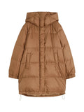Weekend Max Mara Reversible Parka Down Jacket — Beige
