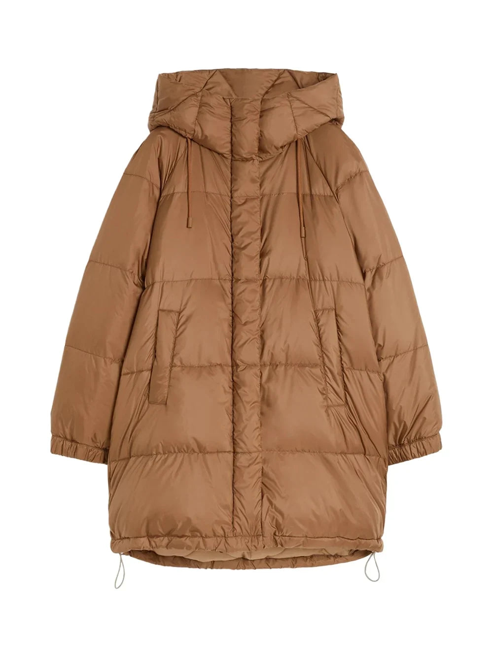Weekend Max Mara Reversible Parka Down Jacket — Beige